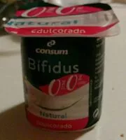 Mängden socker i Bífidus edulcorado 0% 0%
