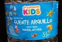 Mängden socker i Kids: agua Fuente Arquillo