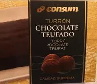Mängden socker i Turrón chocolate trufado