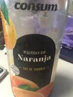 Mängden socker i Zumo de naranja