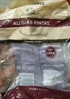 Mängden socker i Alubias pintas