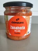 Mängden socker i Zanahoria rallada