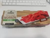 Mängden socker i Pimiento morron en tiras