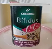 Mängden socker i Bífidus con quinoa y semillas de calabaza