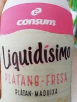 Mängden socker i Liquidisimo, platano - fresa