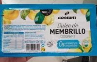 Mängden socker i Dulce de membrillo