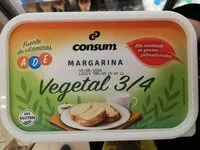 Mängden socker i Margarina vegetal