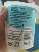 Mängden socker i Yogurt natural edulcorado