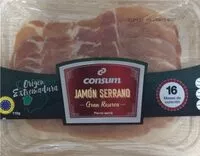 Mängden socker i Jamón Serrano Gran Reserva