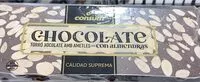 Mängden socker i Chocolate turron con almendras