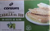 Mängden socker i Filetes de Caballa del Sur en Aceite de Oliva