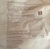 Mängden socker i Pan de leche