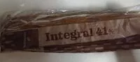Mängden socker i Integral 41%