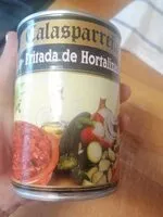 Mängden socker i Fritada de hortalizas