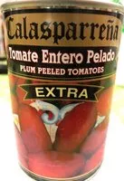 Mängden socker i Tomate Entero Pelado