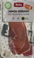 Mängden socker i Jamón Serrano