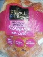 Mängden socker i Pechuga de pavo reducida en sal