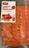 Mängden socker i Chorizo extra
