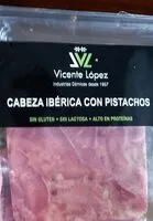 Mängden socker i Cabeza ibérica con pistachos
