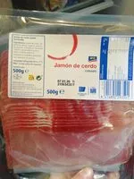 Mängden socker i Jamon de cerdo curado