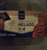 Mängden socker i Helado Sabor chocolate
