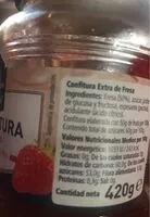 Mängden socker i Confitura fresa