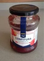 Mängden socker i Confitura frambuesa