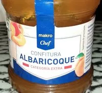 Mängden socker i Confitura ALBARICOQUE