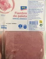 Mängden socker i Fiabre de paleta
