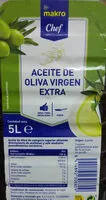 Mängden socker i Aceite de oliva virgen