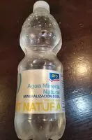 Mängden socker i Agua mineral font natura