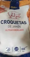 Mängden socker i Croquetas de jamon