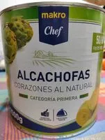 Mängden socker i Alcachofas