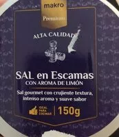 Mängden socker i Sal en escamas con aroma de limon