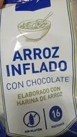 Mängden socker i Arroz inflado con chocolate