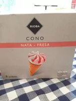 Mängden socker i Cono nata fresa
