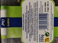Mängden socker i Pistacho sin cáscara tostado