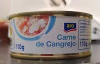 Mängden socker i Carne de cangrejo