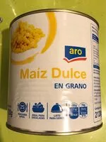 Mängden socker i Maiz dulce