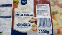 Mängden socker i Ensaladilla
