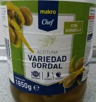 Mängden socker i Aceituna gordal con guindilla