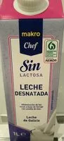 Mängden socker i Leche makro sin lactosa desnatada