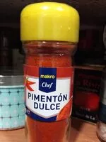 Mängden socker i Pimentón dulce