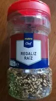 Mängden socker i Regaliz Raiz