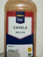 Mängden socker i Canela molida