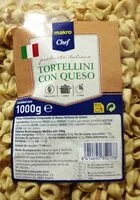 Mängden socker i tortellini con queso