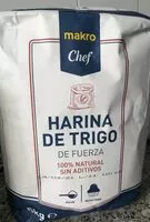 Mängden socker i Harina de fuerza