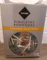 Mängden socker i Piruletas redondas