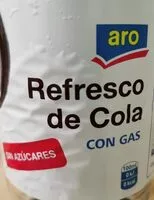 Mängden socker i Refresco de cola con gas