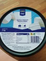 Mängden socker i Queso Fresco Tradicional de Burgos